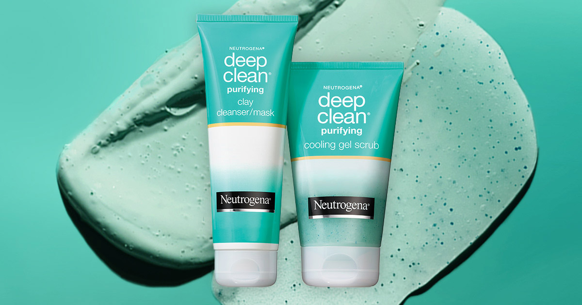 Deep Clean® Purifying Clay Face Mask & Cleanser | Neutrogena®